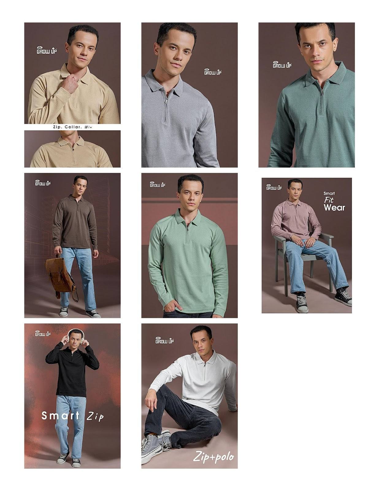 R 1162 Growup Interlock Mens Tshirts Supplier