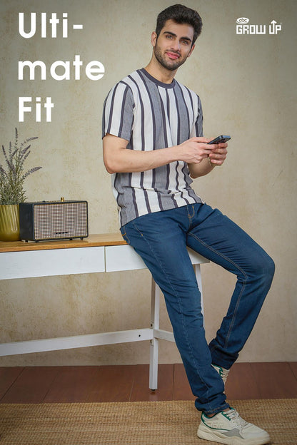 R 1165 Growup Knit Mens Tshirts Manufacturer