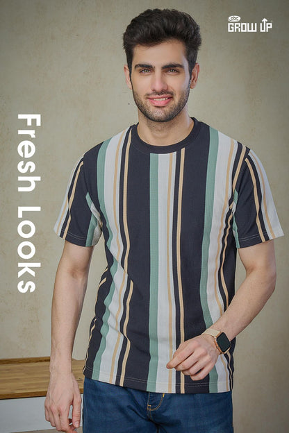 R 1165 Growup Knit Mens Tshirts Manufacturer