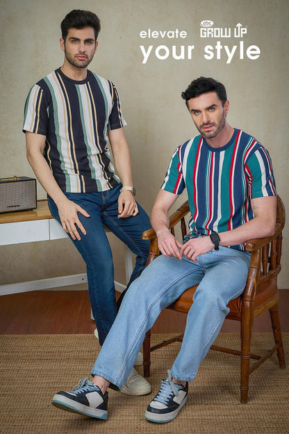 R 1165 Growup Knit Mens Tshirts Manufacturer