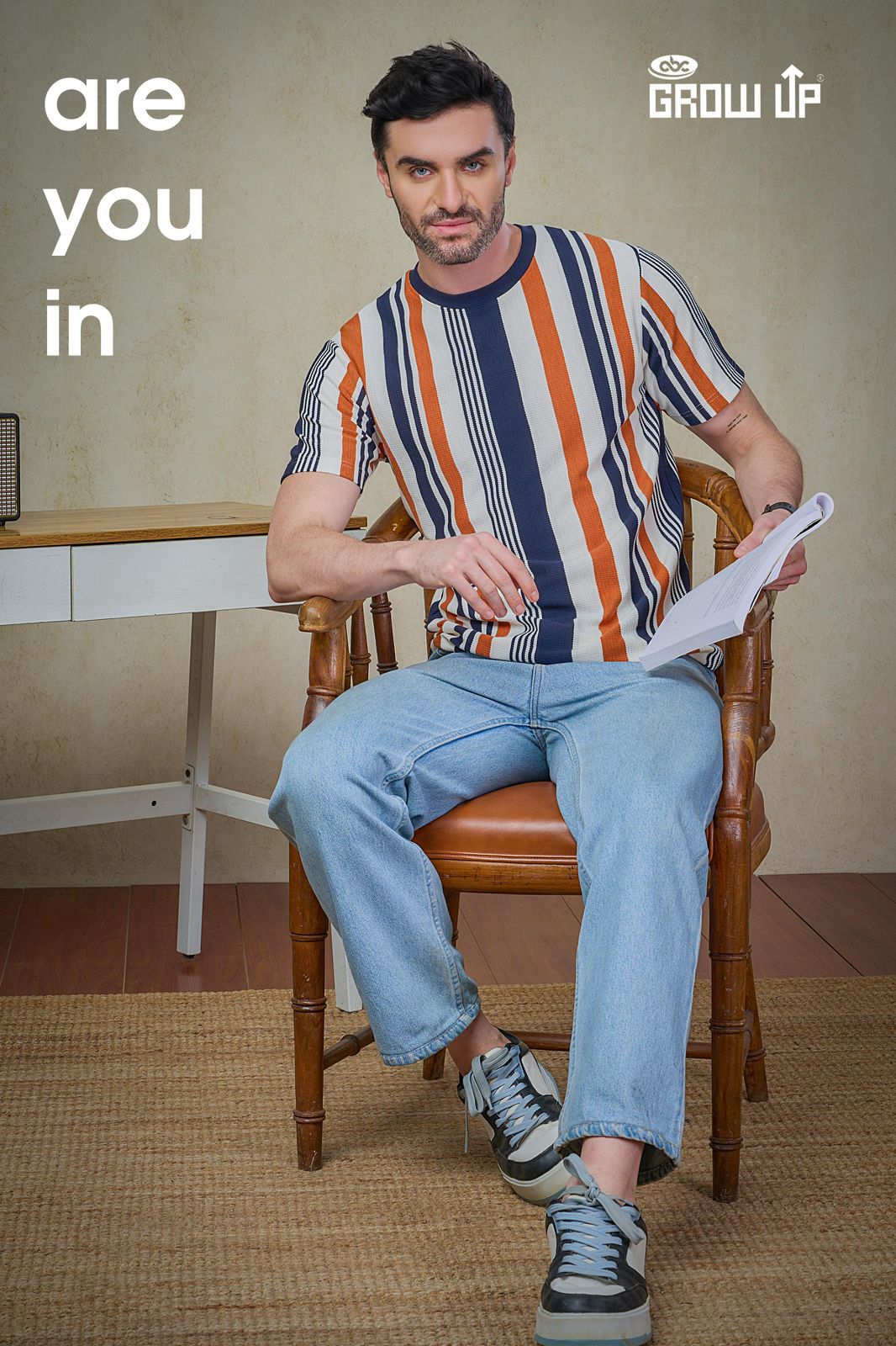 R 1165 Growup Knit Mens Tshirts Manufacturer