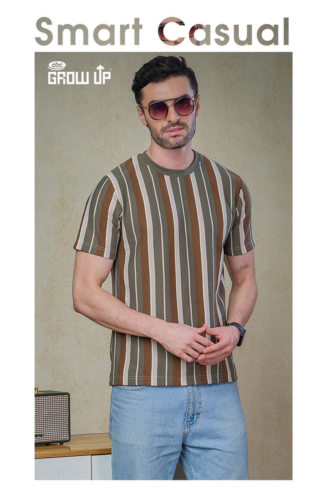 R 1165 Growup Knit Mens Tshirts Manufacturer