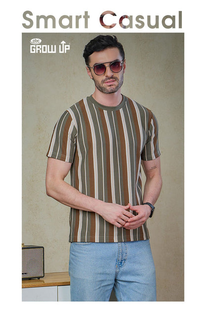 R 1165 Growup Knit Mens Tshirts Manufacturer