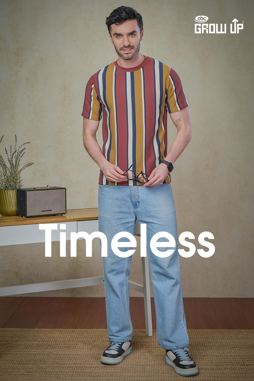 R 1165 Growup Knit Mens Tshirts Manufacturer