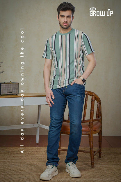 R 1165 Growup Knit Mens Tshirts Manufacturer