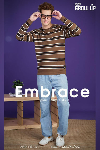 R 1171 Growup Knit Mens Tshirts Manufacturer Gujarat