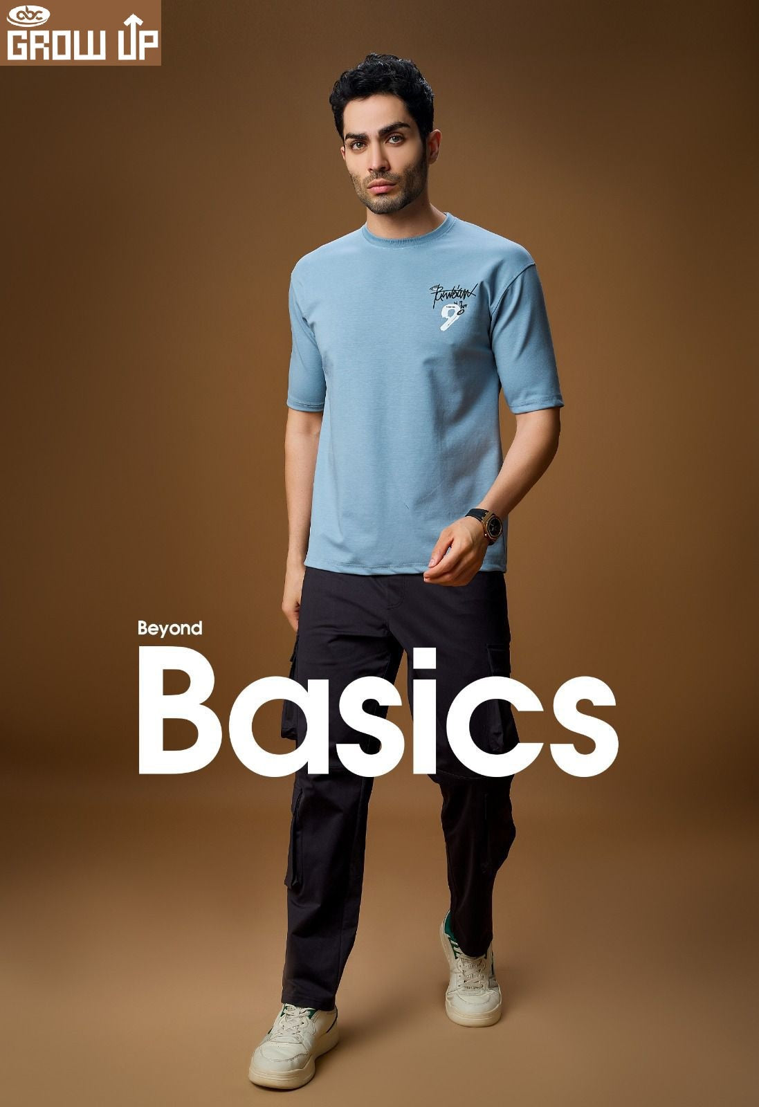 R 1174 Growup Cotton Mens Tshirts Wholesaler Ahmedabad