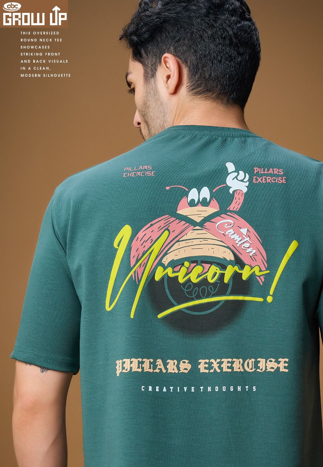 R 1174 Growup Cotton Mens Tshirts Wholesaler Ahmedabad