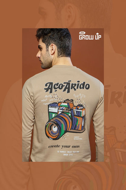 R 1179 Growup Cotton Looper Mens Tshirts Wholesaler Gujarat