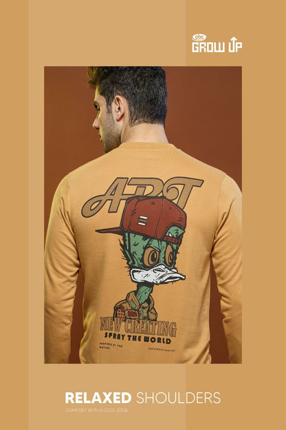 R 1179 Growup Cotton Looper Mens Tshirts Wholesaler Gujarat
