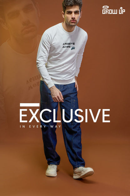 R 1179 Growup Cotton Looper Mens Tshirts Wholesaler Gujarat