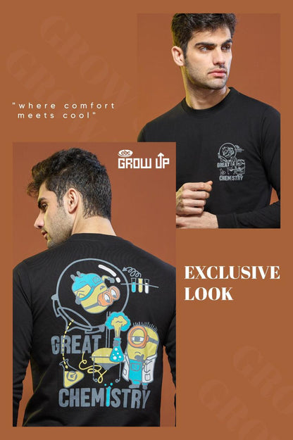 R 1179 Growup Cotton Looper Mens Tshirts Wholesaler Gujarat