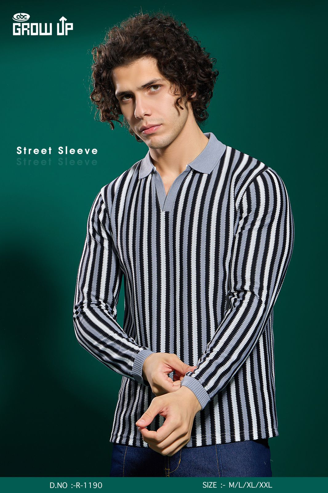 R 1190 Growup Knit Mens Tshirts Wholesaler