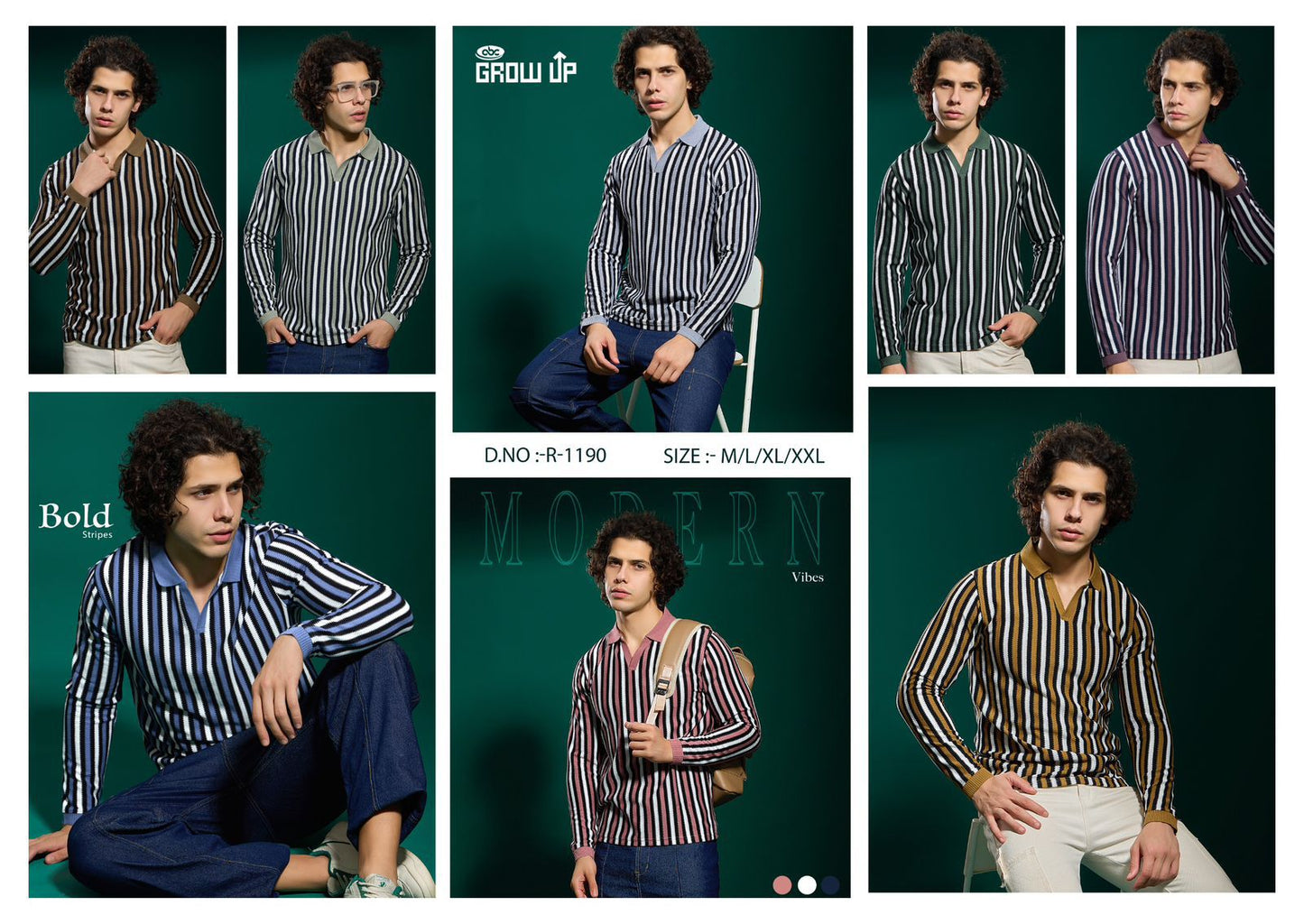 R 1190 Growup Knit Mens Tshirts Wholesaler