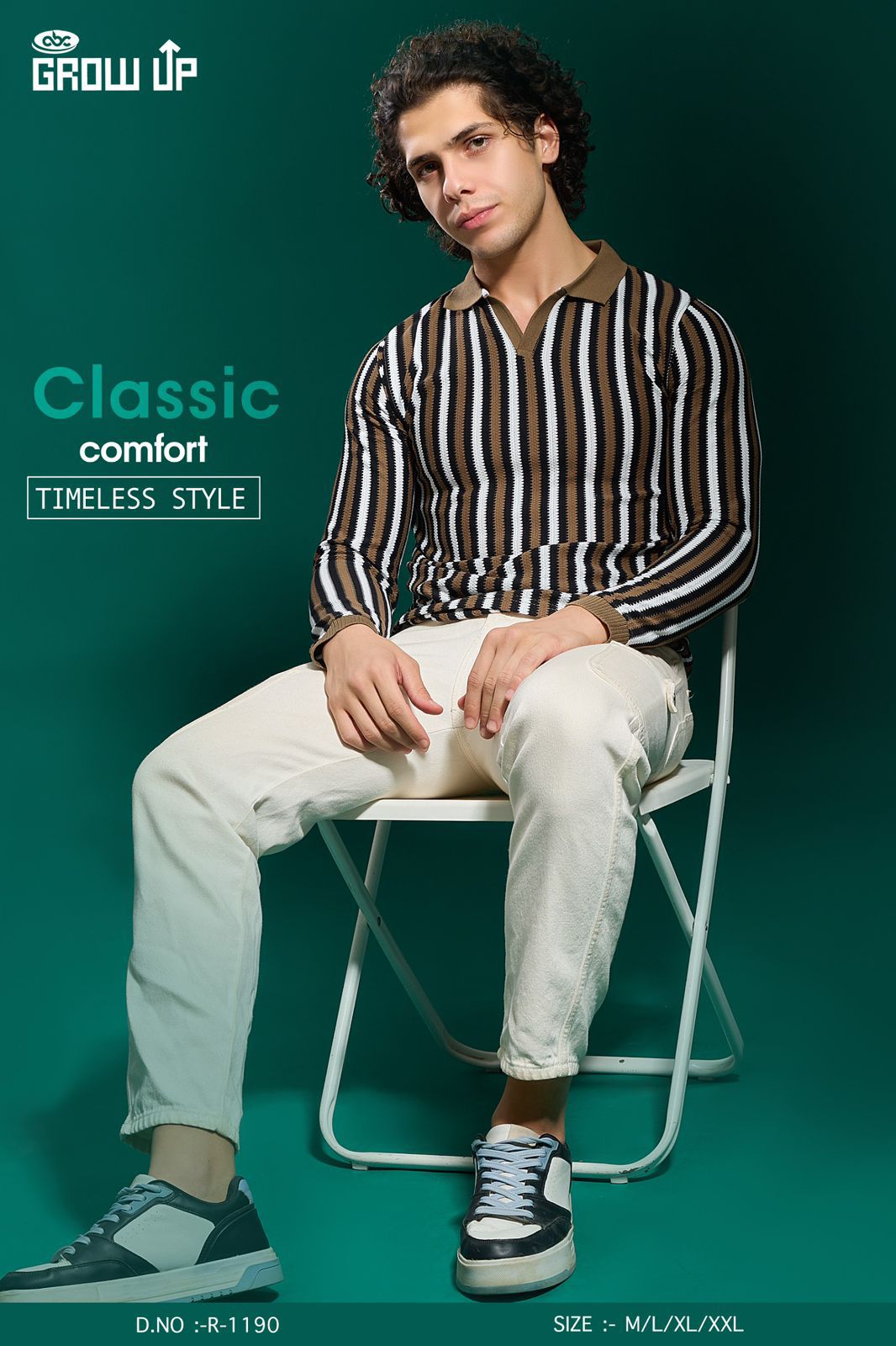 R 1190 Growup Knit Mens Tshirts Wholesaler