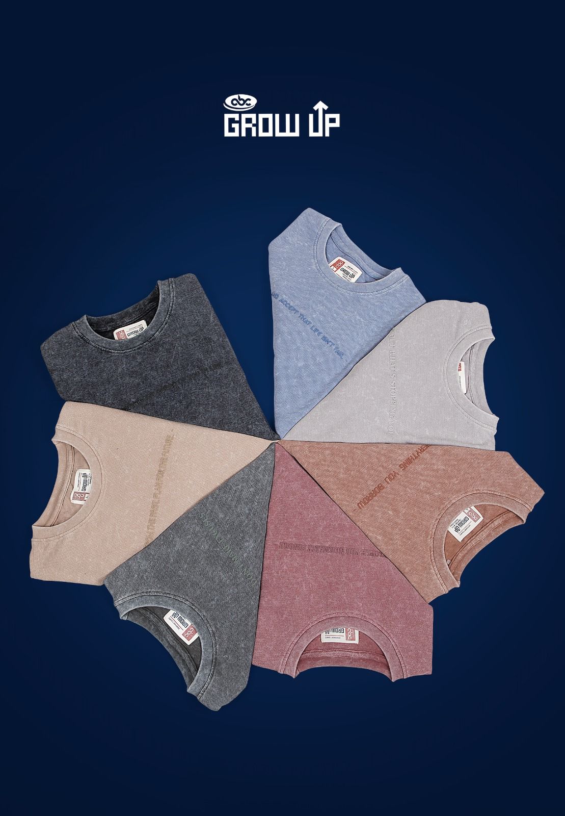 R 1196 Growup Cotton Mens Tshirts Exporter