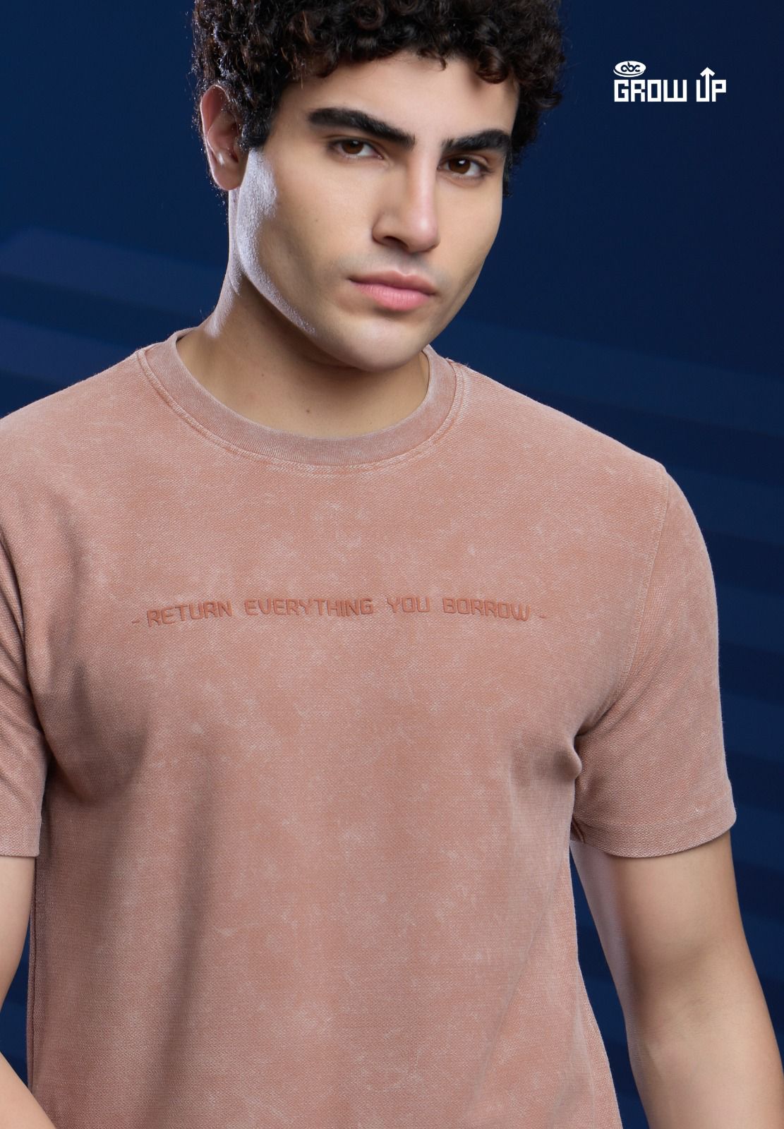 R 1196 Growup Cotton Mens Tshirts Exporter