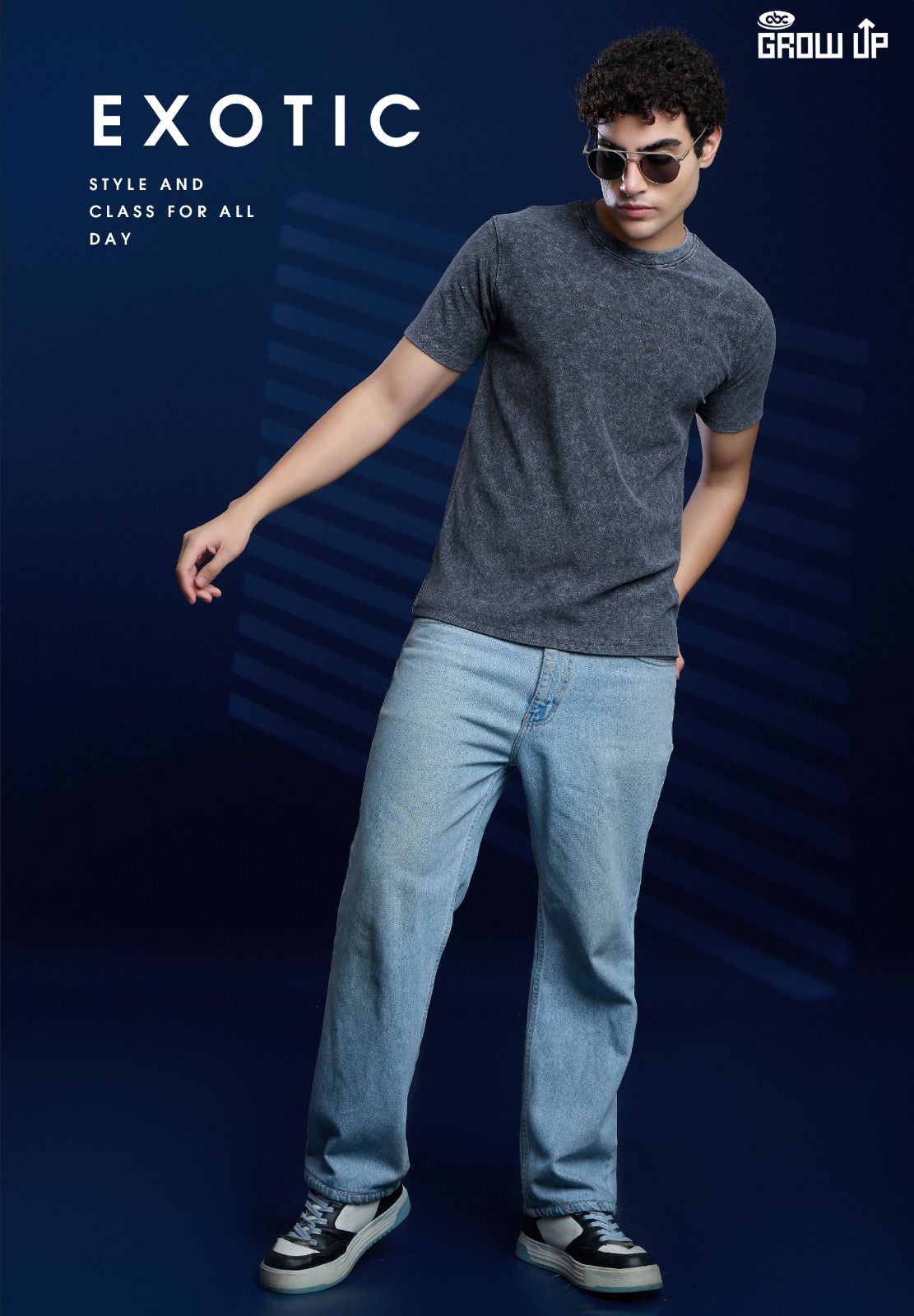 R 1196 Growup Cotton Mens Tshirts Exporter