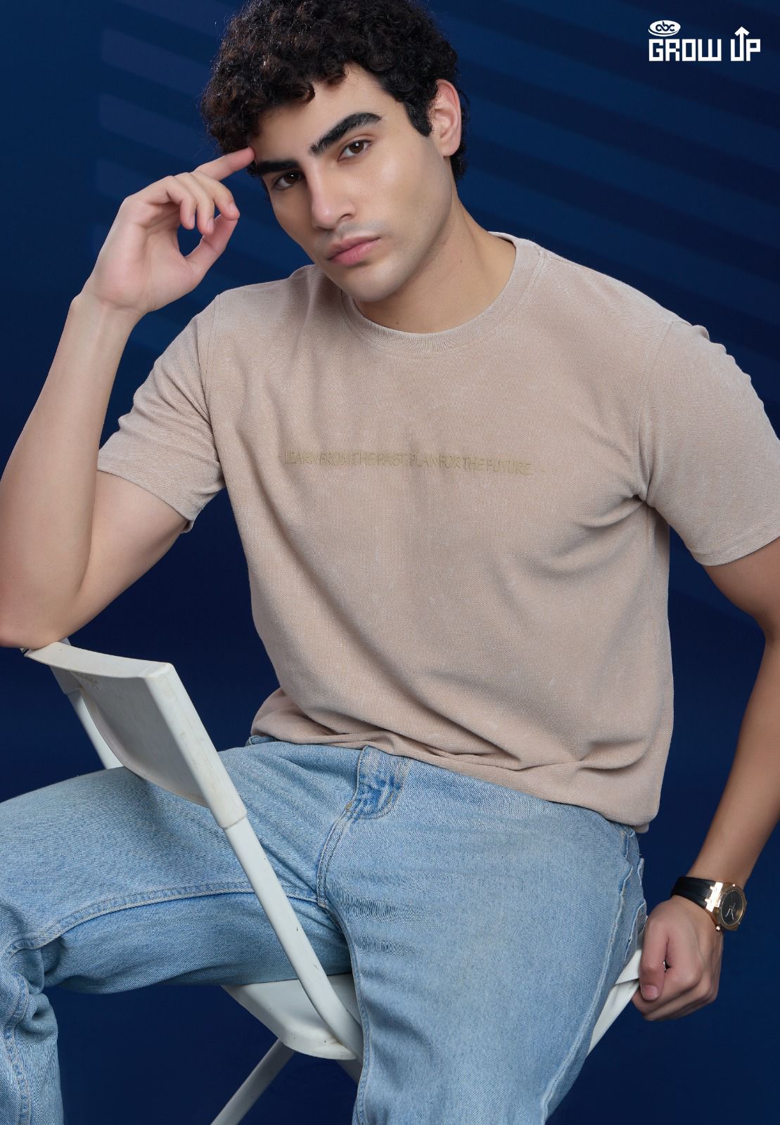 R 1196 Growup Cotton Mens Tshirts Exporter