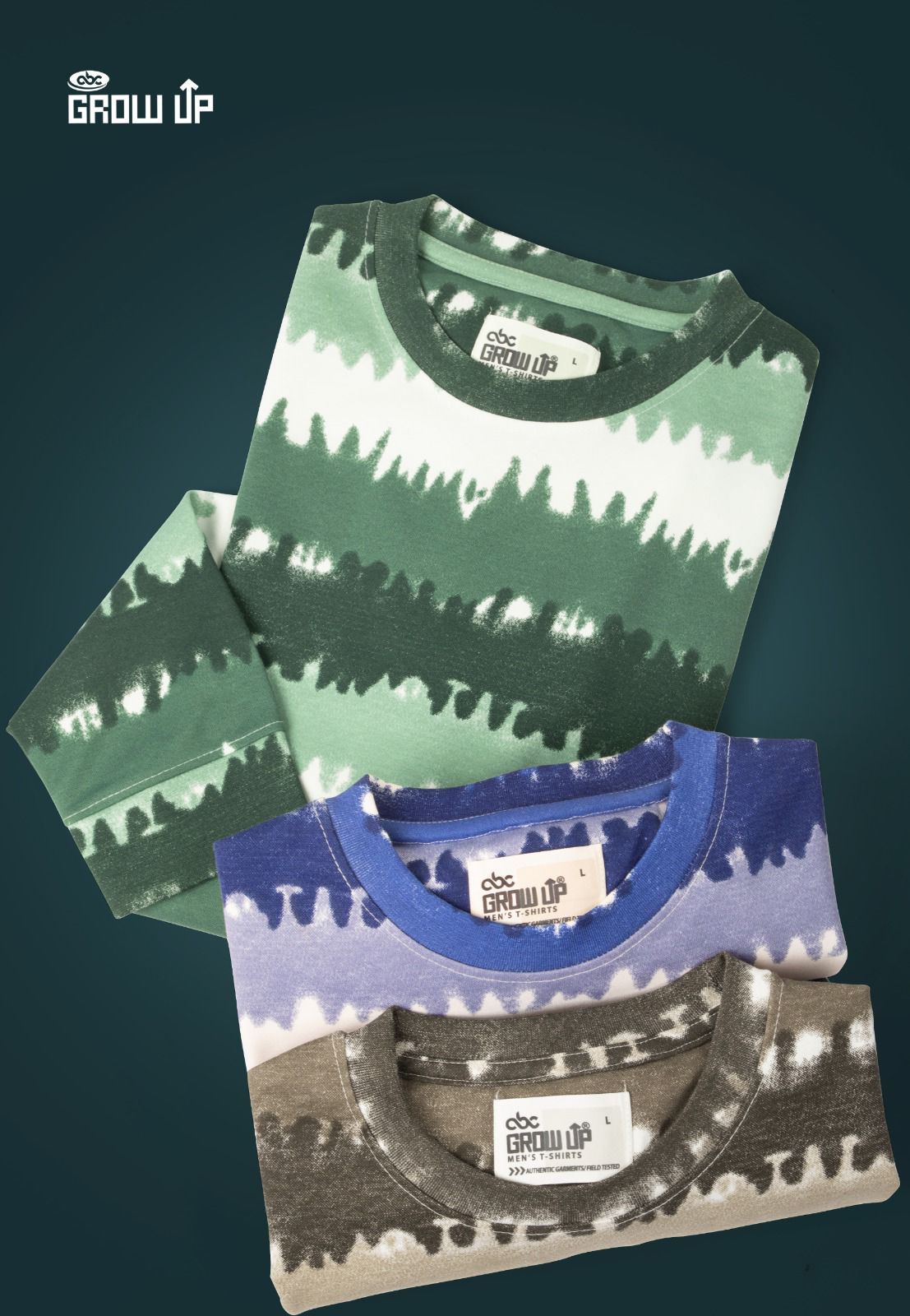 R 1207 Growup Interlock Mens Tshirts Wholesale Price