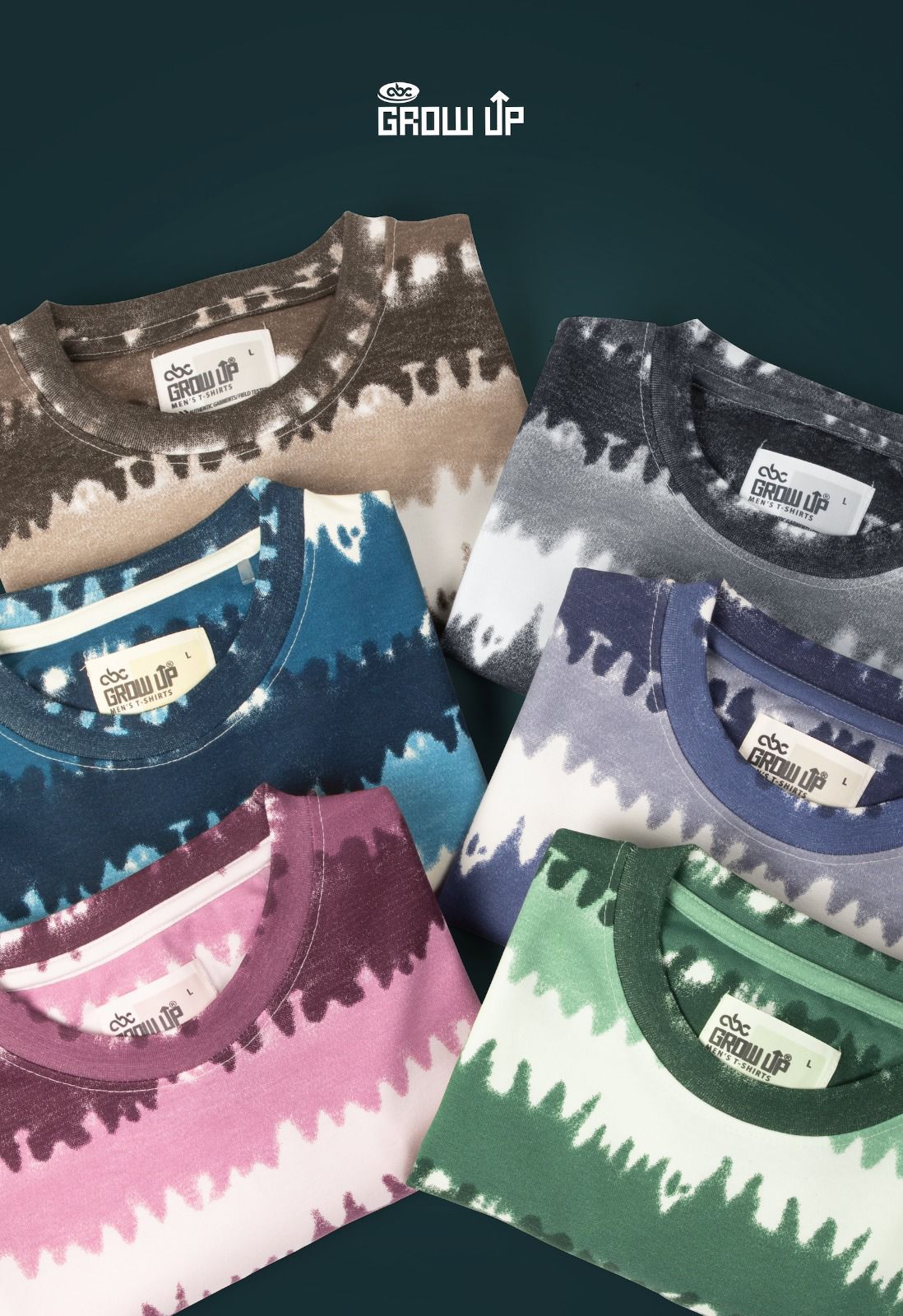 R 1207 Growup Interlock Mens Tshirts Wholesale Price