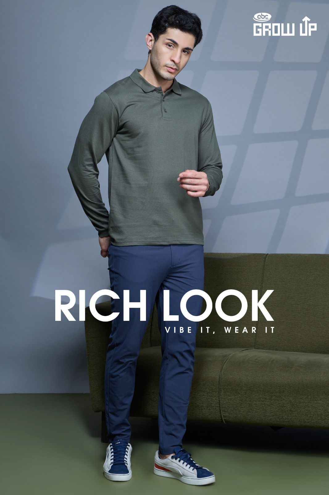 R 1218 Growup Knit Mens Tshirts Wholesale Rate