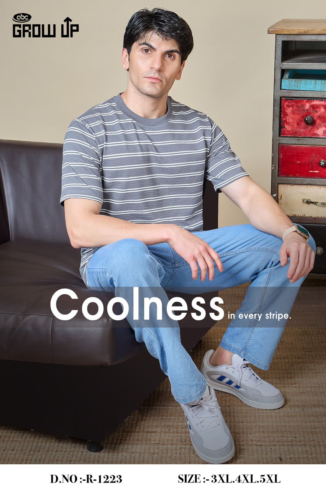 R 1223 Growup Lycra Mens Tshirts Manufacturer Gujarat