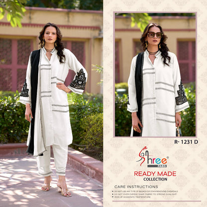 R 1231 Shree Fabs Chiffon Pakistani Readymade Suits Exporter India