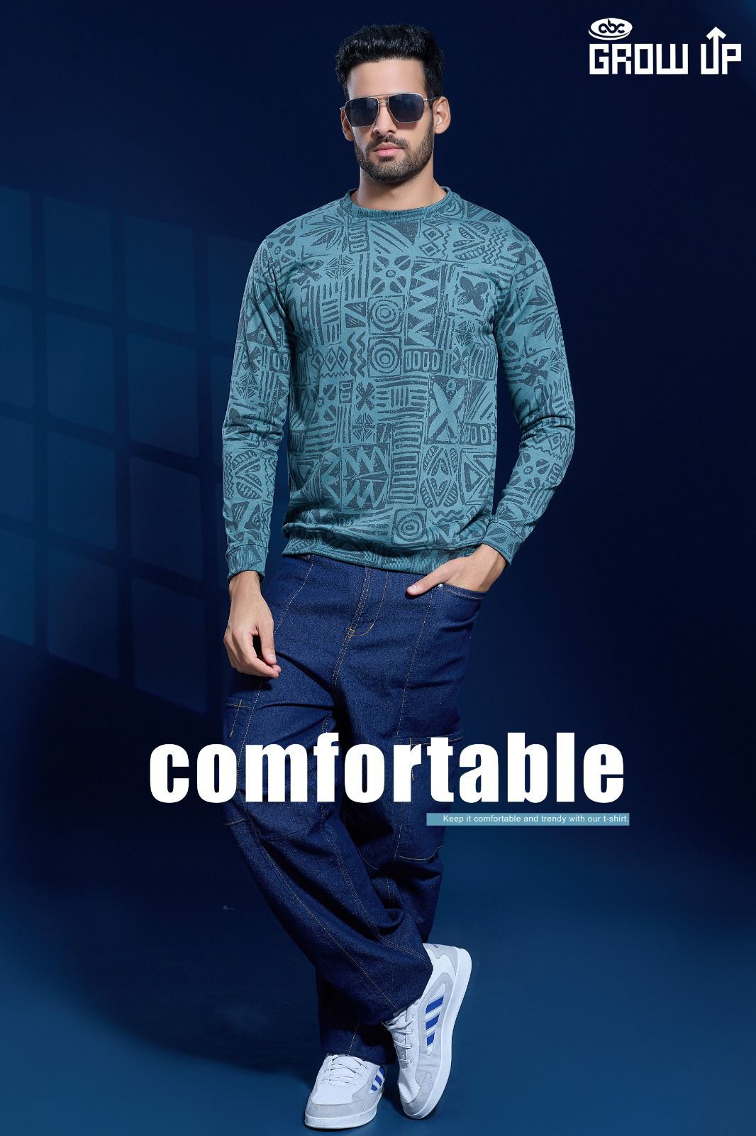 R 1257 Growup Looper Mens Tshirts Wholesale Price