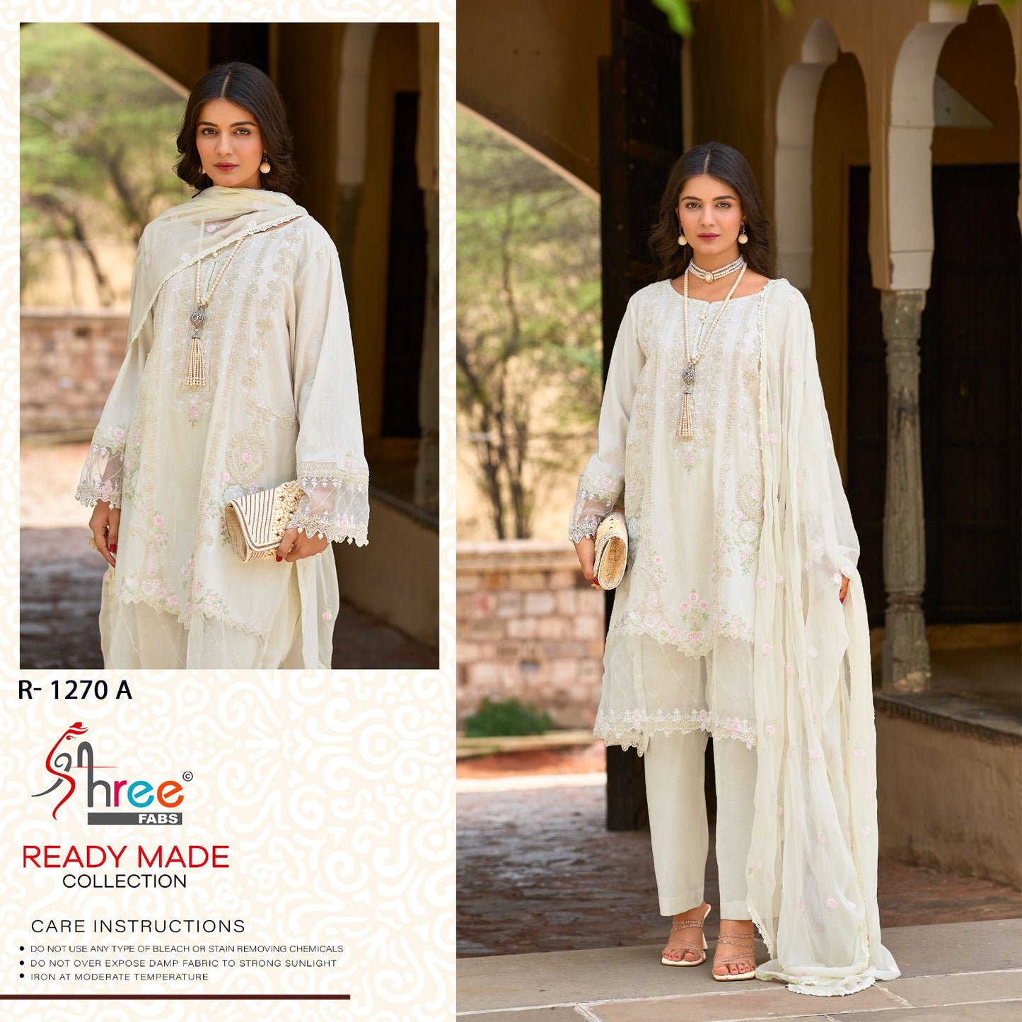 R 1270 Shree Fabs Dobby Pakistani Readymade Suits Exporter