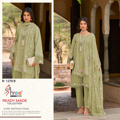 R 1270 Shree Fabs Dobby Pakistani Readymade Suits Exporter