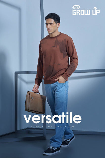 R 1271 Growup Looper Mens Tshirts Manufacturer India