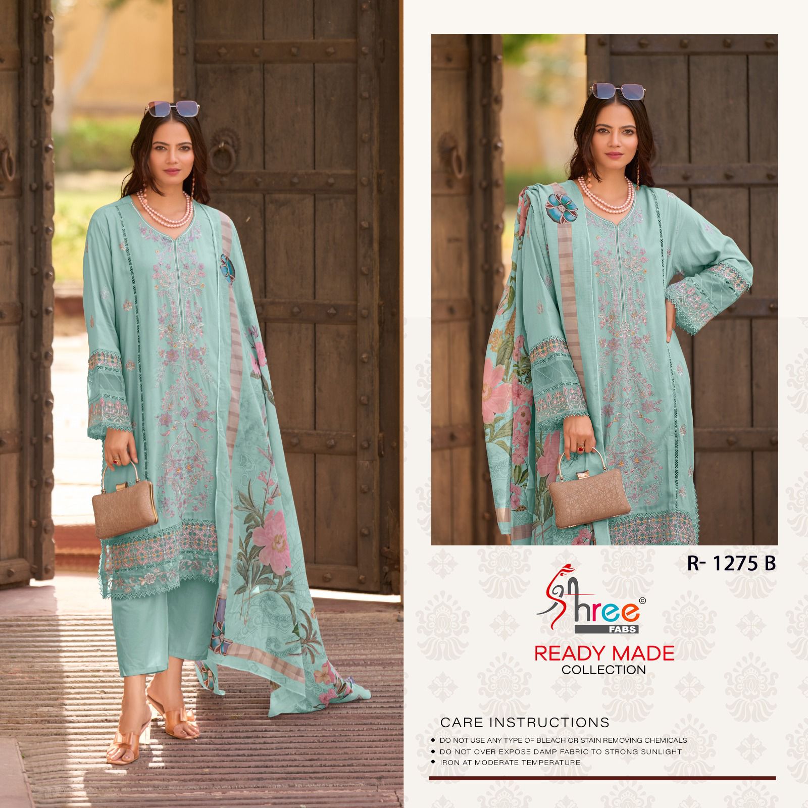 R 1275 Shree Fabs Dobby Pakistani Readymade Suits Supplier