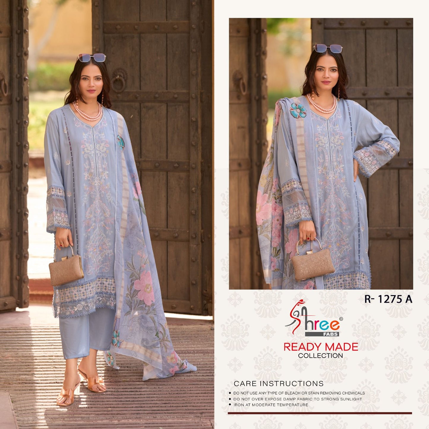 R 1275 Shree Fabs Dobby Pakistani Readymade Suits Supplier