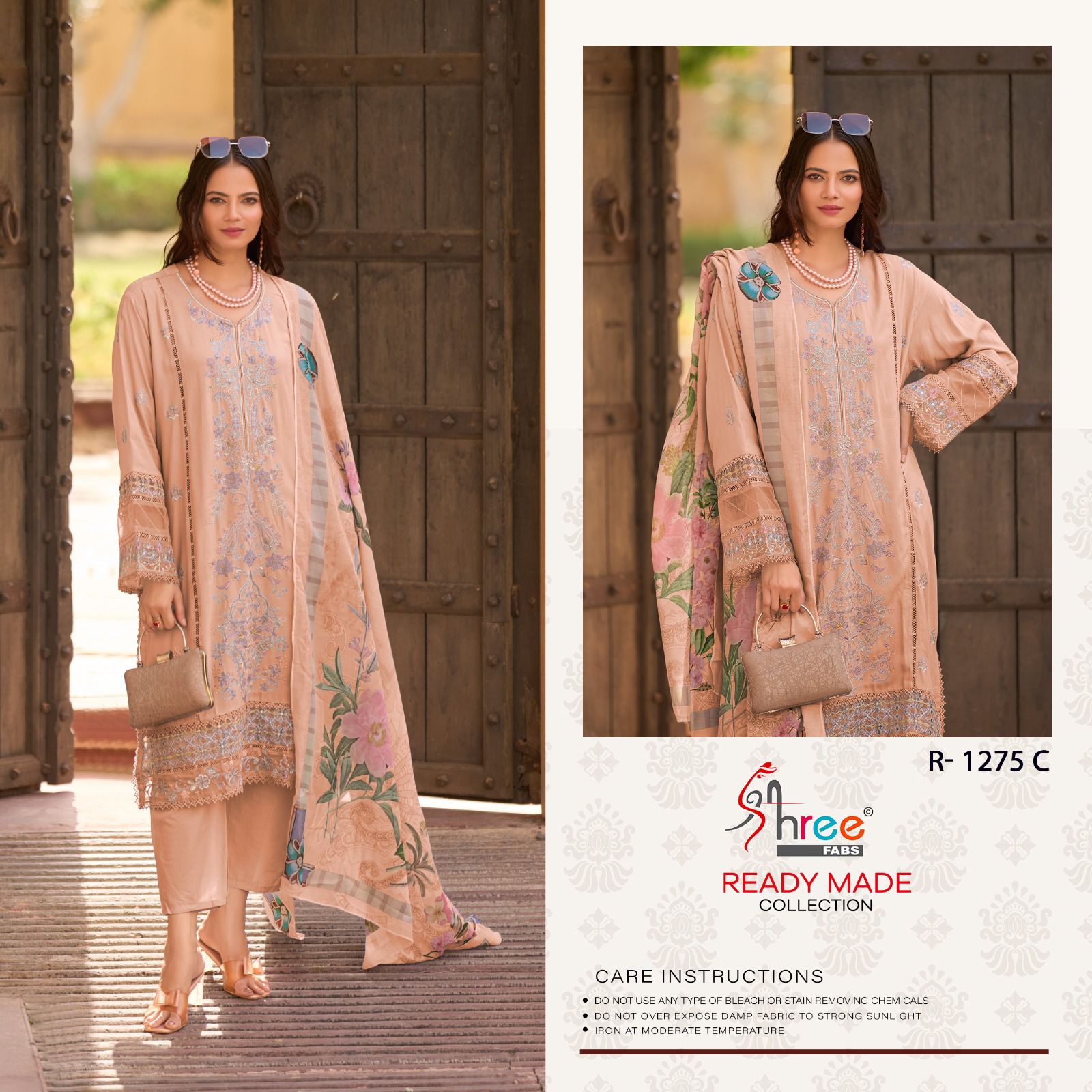 R 1275 Shree Fabs Dobby Pakistani Readymade Suits Supplier