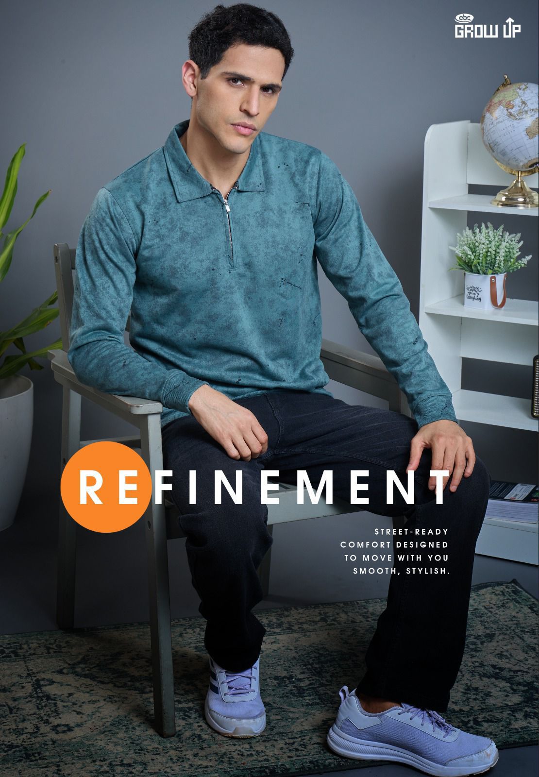 R 1286 Growup Looper Mens Tshirts Supplier Ahmedabad