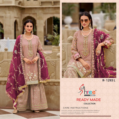 R 1293 Shree Fabs Silk Pakistani Readymade Suits Supplier