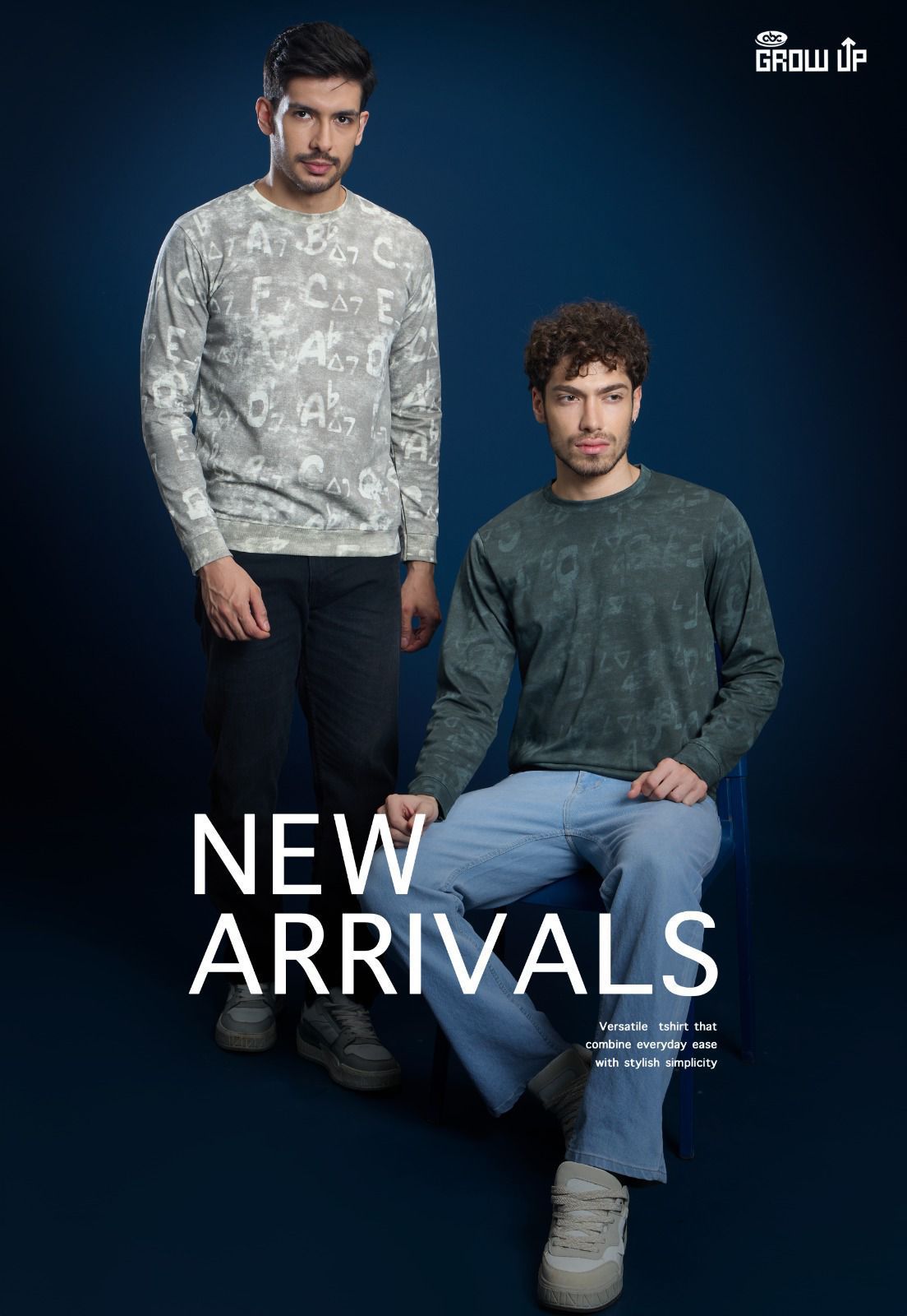 R 1294 Growup Interlock Mens Tshirts Wholesale Price