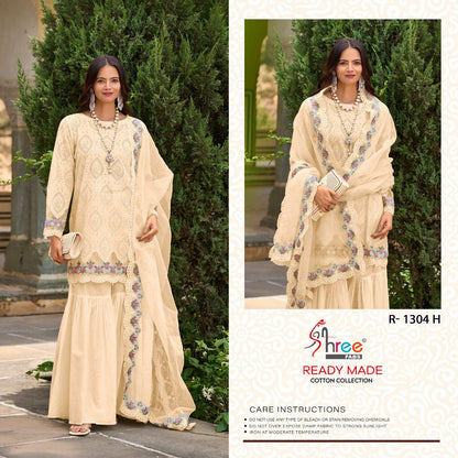 R 1304 Efgh Shree Fabs Cotton Lawn Pakistani Readymade Suits Wholesaler Ahmedabad