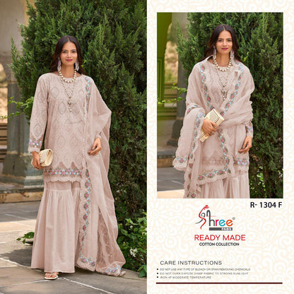 R 1304 Efgh Shree Fabs Cotton Lawn Pakistani Readymade Suits Wholesaler Ahmedabad