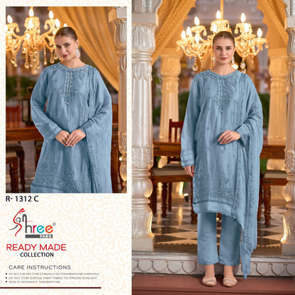 R 1312 Abcd Shree Fabs Viscose Pakistani Readymade Suits Manufacturer