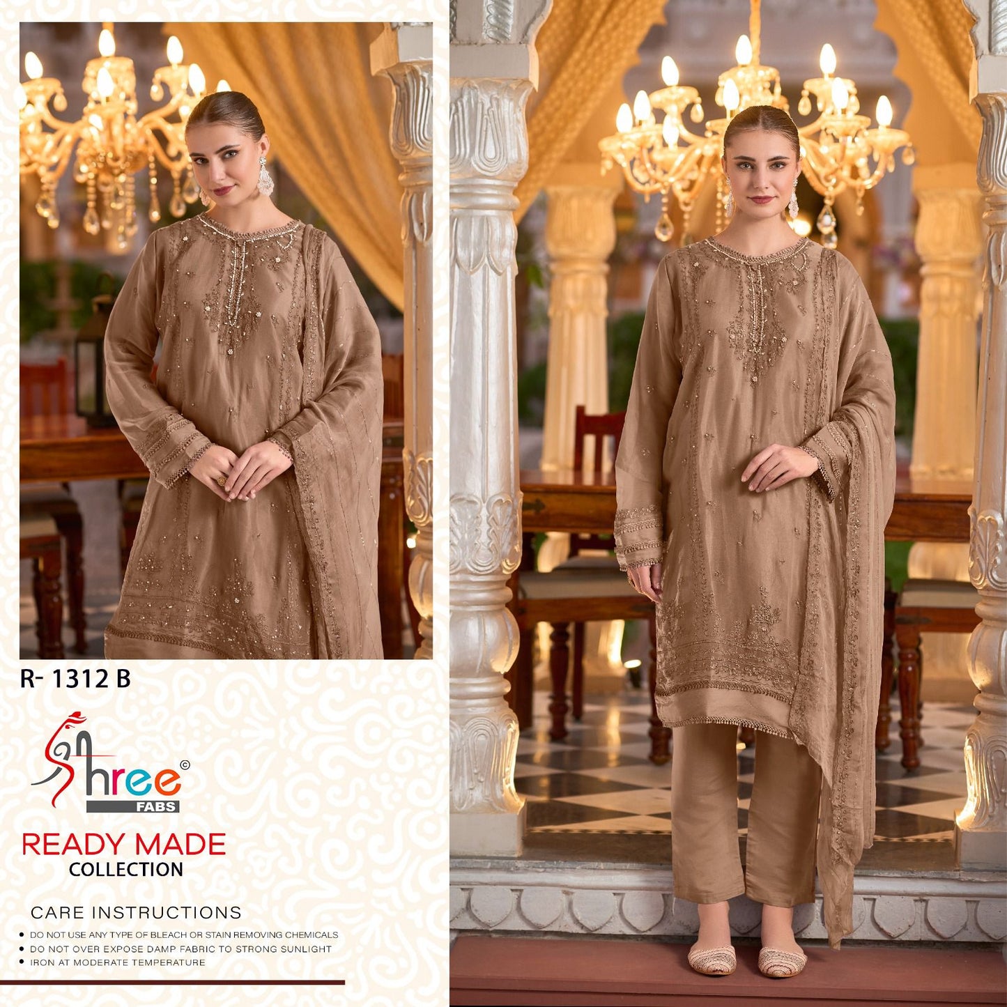 R 1312 Abcd Shree Fabs Viscose Pakistani Readymade Suits Manufacturer