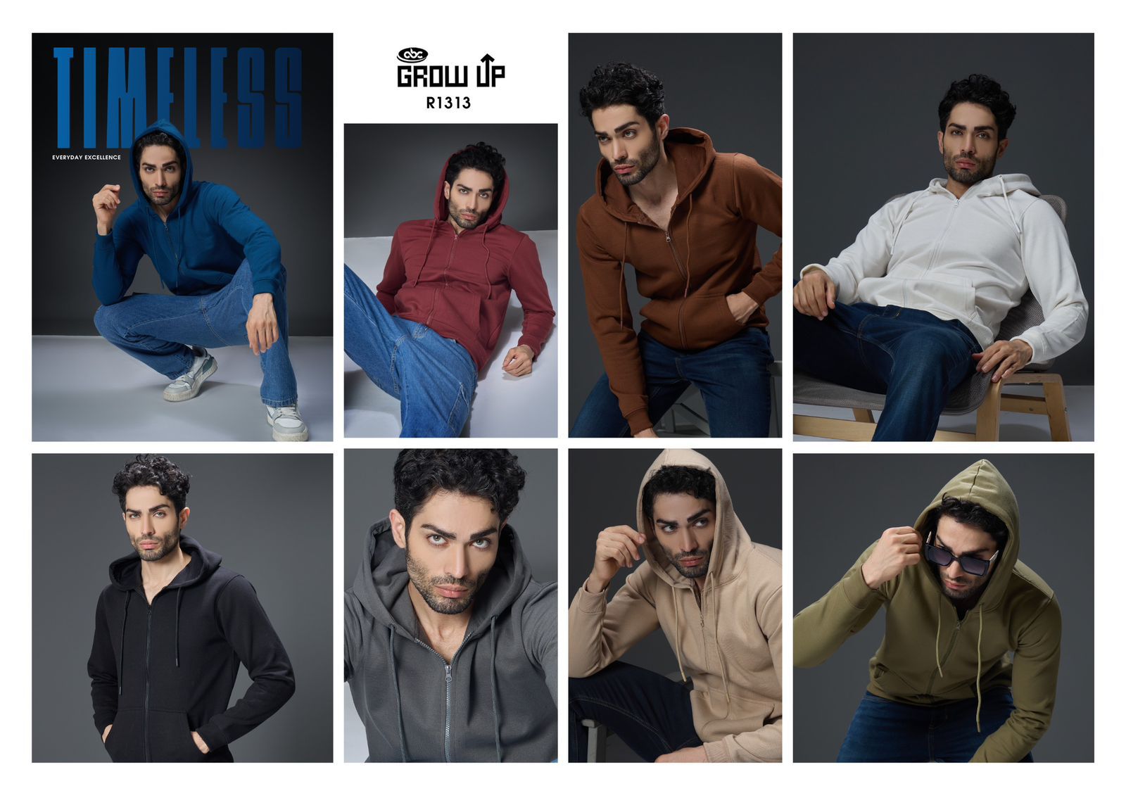 R 1313 Growup Fleece Mens Hoodies Supplier