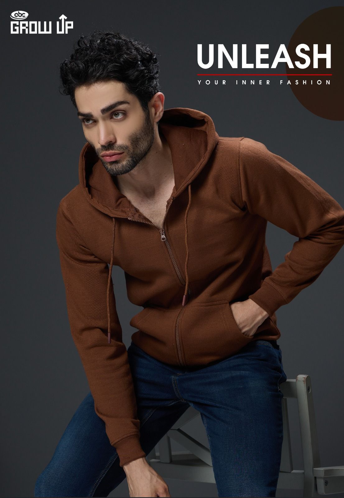 R 1313 Growup Fleece Mens Hoodies Supplier