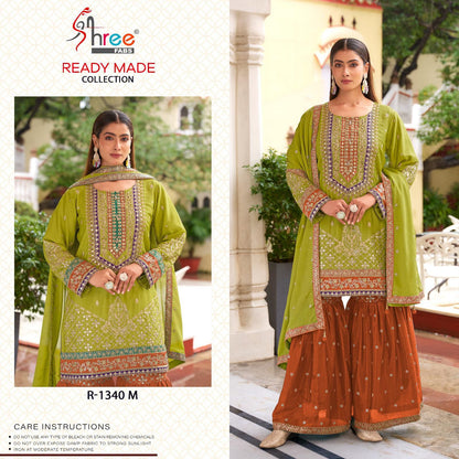 R 1340 Klmn Shree Fabs Chinon Pakistani Readymade Suits Supplier Ahmedabad