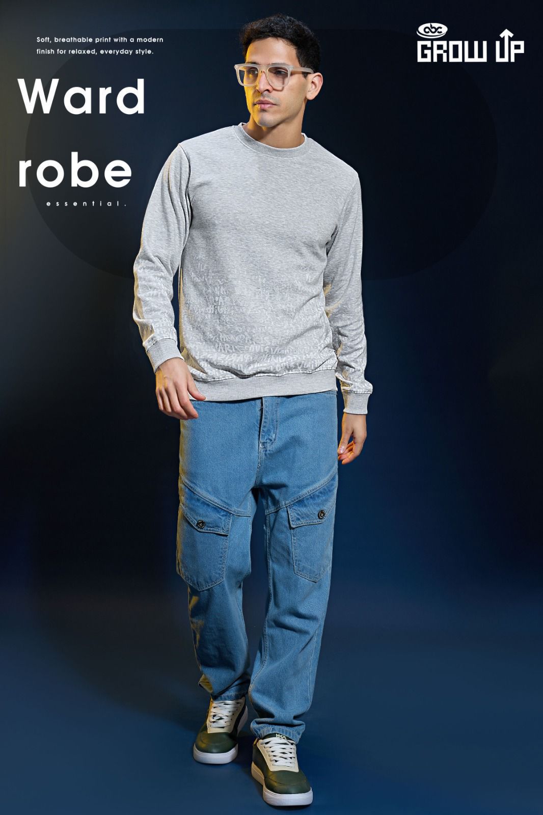 R 1350 Growup Jacquard Mens Tshirts Wholesale Price