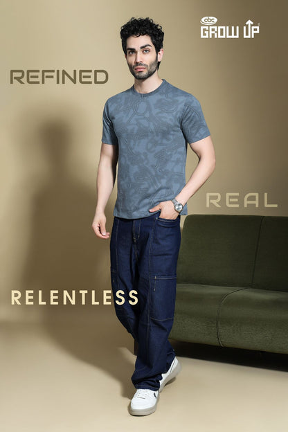 R 1353 Growup Looper Mens Tshirts Wholesale