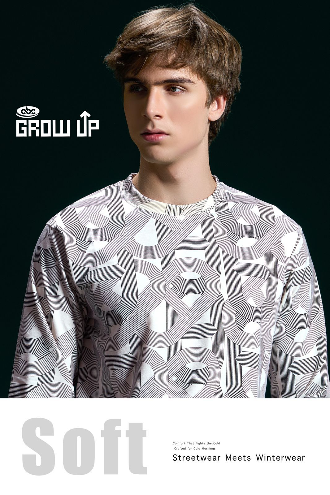 R 1383 Growup Aop Looper Mens Tshirts Supplier Ahmedabad