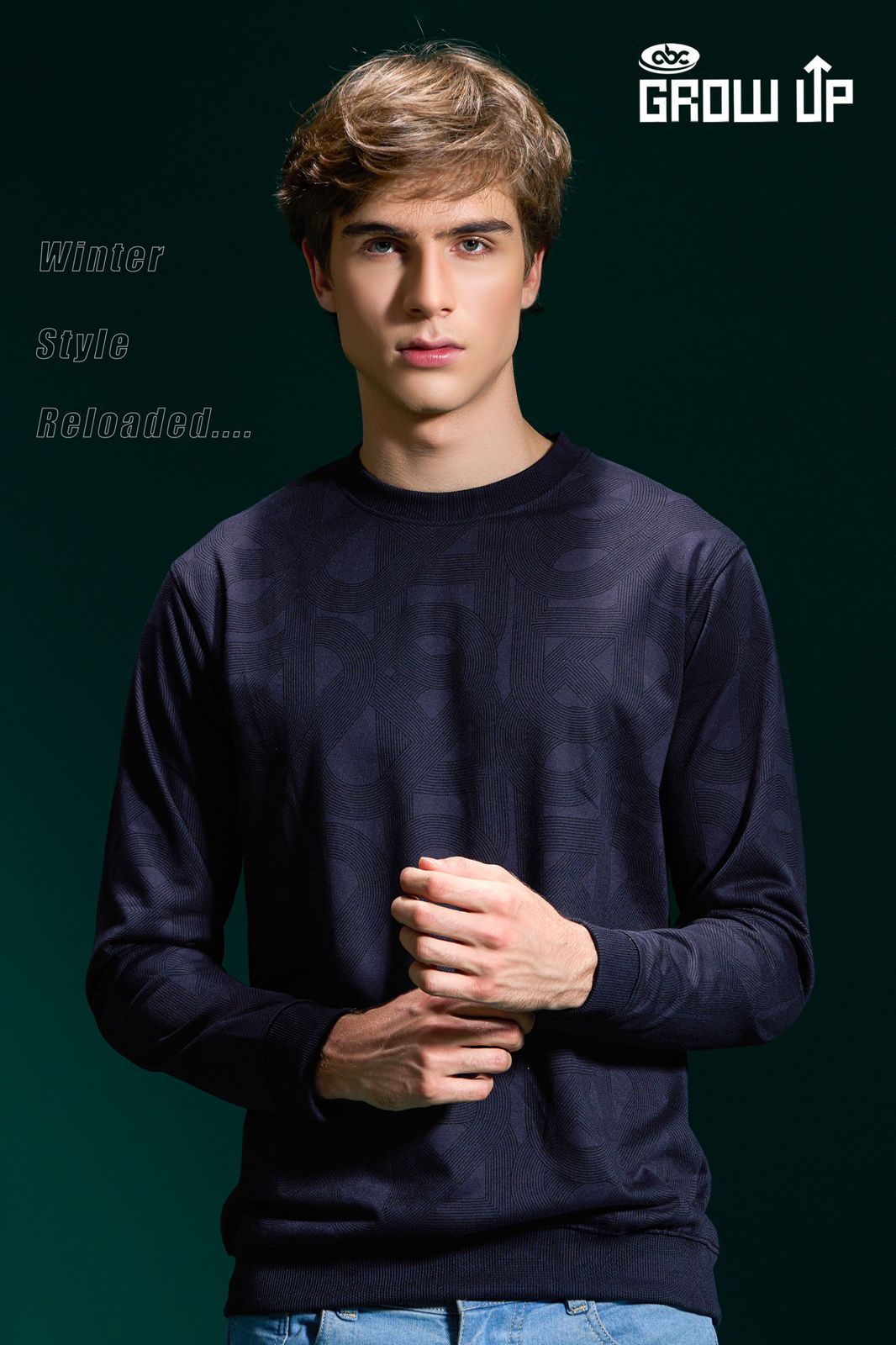 R 1383 Growup Aop Looper Mens Tshirts Supplier Ahmedabad