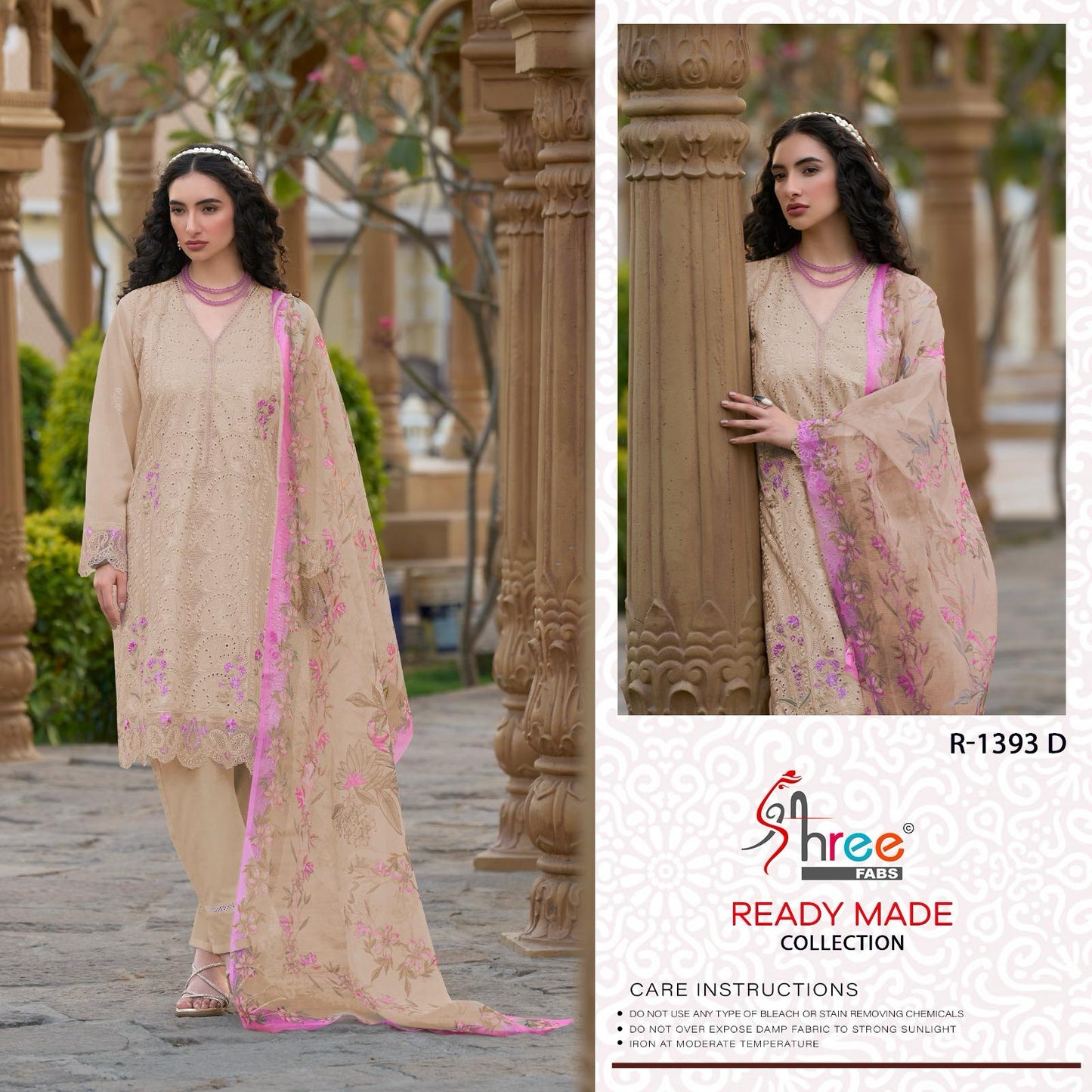 R 1393 Shree Fabs Cotton Lawn Pakistani Readymade Suits Manufacturer Gujarat